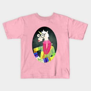 Iris the Unicorn of Fashion Kids T-Shirt